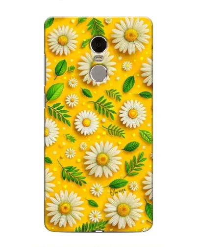 Чехол для Xiaomi Redmi Note 4 с картинкой «Ромашковое солнце»