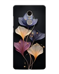 Чехол для Xiaomi Redmi Note 4 с картинкой «Лиловые цветы грации»