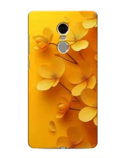 Чехол для Xiaomi Redmi Note 4 с картинкой «Золотые лепестки»