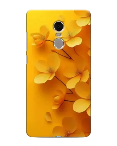 Чехол для Xiaomi Redmi Note 4 с картинкой «Золотые лепестки»