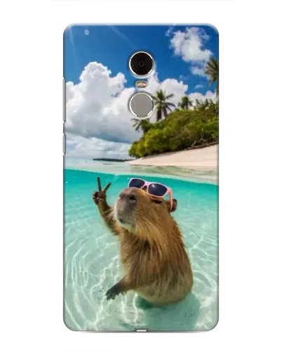 Чохол для Xiaomi Redmi Note 4 з картинкою «Капібара на морі» Чохол для Xiaomi Redmi Note 4 з картинкою «Капібара на морі»