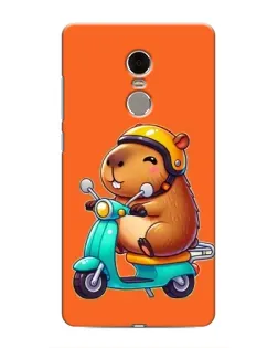 Чохол для Xiaomi Redmi Note 4 з картинкою «Капібара на скутері» Чохол для Xiaomi Redmi Note 4 з картинкою «Капібара на скутері»