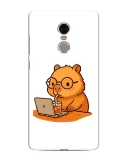 Чохол для Xiaomi Redmi Note 4 з картинкою «Капібара з ноутбуком» Чохол для Xiaomi Redmi Note 4 з картинкою «Капібара з ноутбуком»