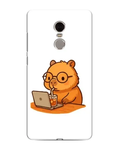 Чохол для Xiaomi Redmi Note 4 з картинкою «Капібара з ноутбуком» Чохол для Xiaomi Redmi Note 4 з картинкою «Капібара з ноутбуком»