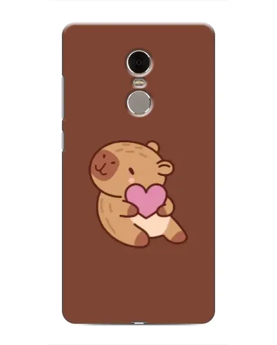 Чохол для Xiaomi Redmi Note 4 з картинкою «Капібара з серцем» Чохол для Xiaomi Redmi Note 4 з картинкою «Капібара з серцем»