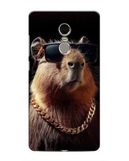Чохол для Xiaomi Redmi Note 4 з картинкою «Капібара золотий ланцюг» Чохол для Xiaomi Redmi Note 4 з картинкою «Капібара золотий ланцюг»