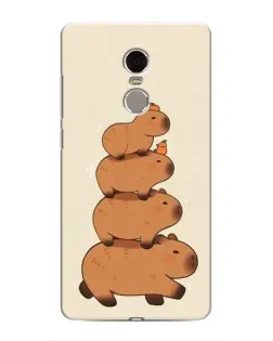 Чохол для Xiaomi Redmi Note 4 з картинкою «Вежа з капібар» Чохол для Xiaomi Redmi Note 4 з картинкою «Вежа з капібар»