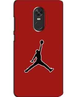 Чехол для Xiaomi Redmi Note 4X с картинкой «Jordan Red Back»