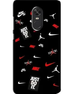 Чехол для Xiaomi Redmi Note 4X с картинкой «Nike Mix Pattern»
