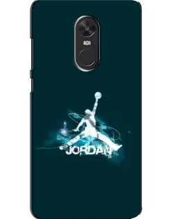 Чехол для Xiaomi Redmi Note 4X с картинкой «Jordan Blue Fire»