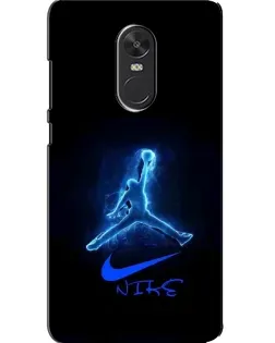 Чехол для Xiaomi Redmi Note 4X с картинкой «Jordan Neon Blue»