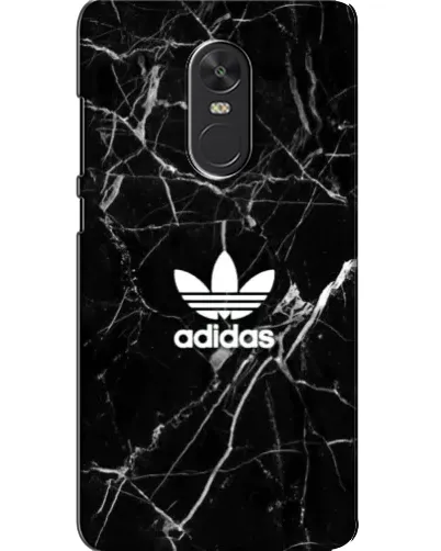 Чехол для Xiaomi Redmi Note 4X с картинкой «Белый мрамор Adidas»