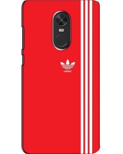Чехол для Xiaomi Redmi Note 4X с картинкой «Красный минимализм Adidas»