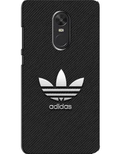Чехол для Xiaomi Redmi Note 4X с картинкой «Adidas Карбоновая текстура»