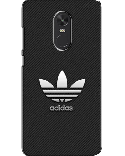 Чехол для Xiaomi Redmi Note 4X с картинкой «Adidas Карбоновая текстура»