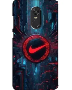 Чехол для Xiaomi Redmi Note 4X с картинкой «Техногенный стиль Nike»