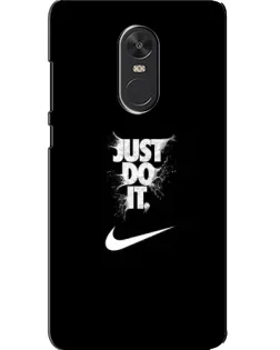 Чехол для Xiaomi Redmi Note 4X с картинкой «Текстовый принт Nike»