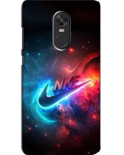 Чехол для Xiaomi Redmi Note 4X с картинкой «Огненный логотип Nike»