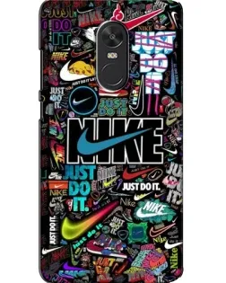 Чехол для Xiaomi Redmi Note 4X с картинкой «Яркий коллаж Nike»