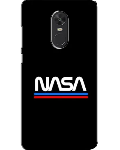 Чехол для Xiaomi Redmi Note 4X с картинкой «NASA — классика Red Blue»