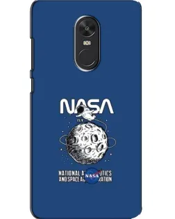 Чехол для Xiaomi Redmi Note 4X с картинкой «NASA — лунная миссия»