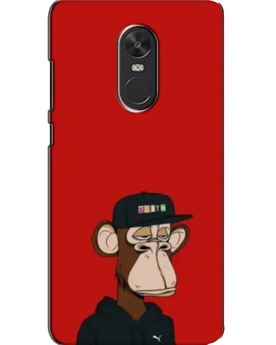 Чехол для Xiaomi Redmi Note 4X с картинкой «Bored Ape — красный фон» Чехол для Xiaomi Redmi Note 4X с картинкой «Bored Ape — красный фон»