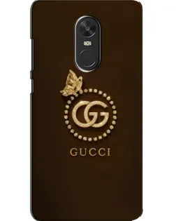 Чехол для Xiaomi Redmi Note 4X с картинкой «Gucci — золотая бабочка»