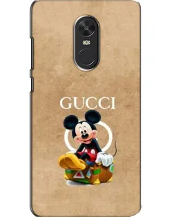 Чехол для Xiaomi Redmi Note 4X с картинкой «Микки Маус Gucci — крафт»