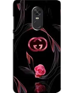 Чехол для Xiaomi Redmi Note 4X с картинкой «Gucci — неоновая роза»