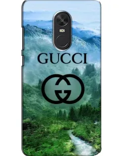 Чехол для Xiaomi Redmi Note 4X с картинкой «Gucci — горный пейзаж»