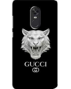 Чехол для Xiaomi Redmi Note 4X с картинкой «Gucci — серебряный лев»