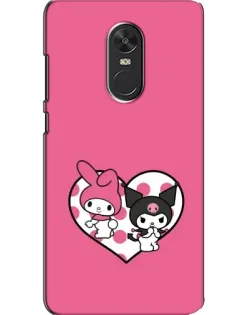 Чехол для Xiaomi Redmi Note 4X с картинкой «Kuromi и My Melody»