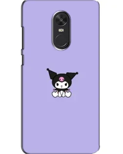 Чехол для Xiaomi Redmi Note 4X с картинкой «Kuromi — фиолетовый минимализм»