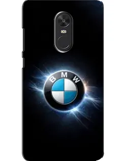 Чохол для Xiaomi Redmi Note 4X з картинкою «BMW — неонове сяйво»