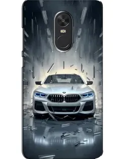 Чохол для Xiaomi Redmi Note 4X з картинкою «BMW у світлі фар»