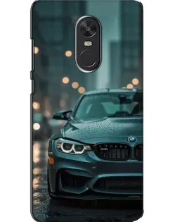 Чохол для Xiaomi Redmi Note 4X з картинкою «BMW у вогнях міста»