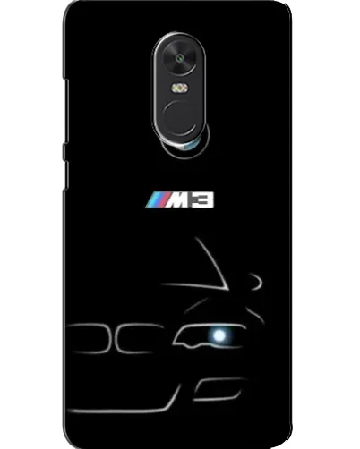 Чохол для Xiaomi Redmi Note 4X з картинкою «Мінімалістичний принт BMW M3»