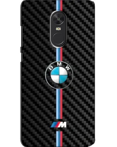 Чохол для Xiaomi Redmi Note 4X з картинкою «Емблема BMW та карбон»