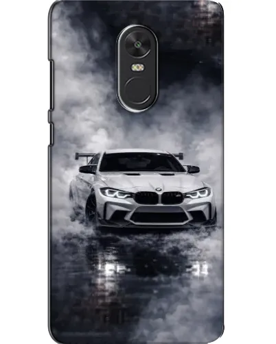 Чохол для Xiaomi Redmi Note 4X з картинкою «BMW крізь туман»