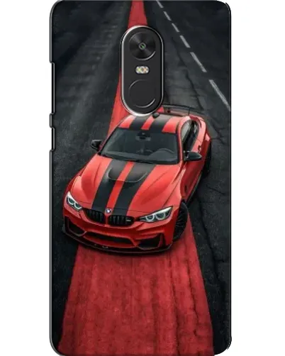 Чохол для Xiaomi Redmi Note 4X з картинкою «BMW на червоній доріжці»
