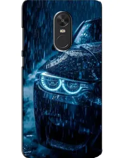 Чехол для Xiaomi Redmi Note 4X с картинкой «BMW под дождем»