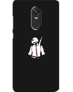 Чохол для Xiaomi Redmi Note 4X з картинкою «PUBG — силует воїна»