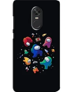 Чохол для Xiaomi Redmi Note 4X з картинкою «Among Us космос»