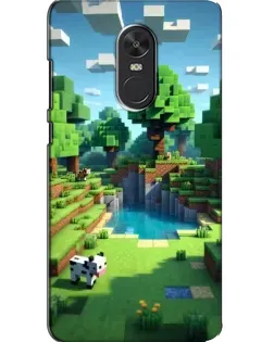 Чехол для Xiaomi Redmi Note 4X с картинкой «Minecraft летний день»