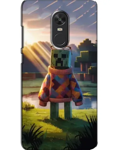 Чехол для Xiaomi Redmi Note 4X с картинкой «Крипер в свитере»