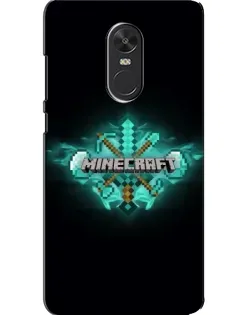 Чехол для Xiaomi Redmi Note 4X с картинкой «Minecraft Diamond лого»