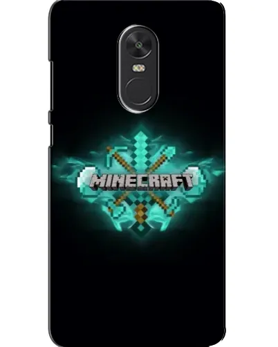 Чехол для Xiaomi Redmi Note 4X с картинкой «Minecraft Diamond лого»