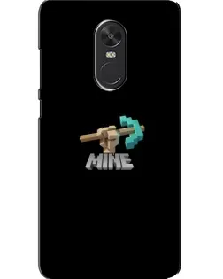 Чехол для Xiaomi Redmi Note 4X с картинкой «Алмазная кирка»