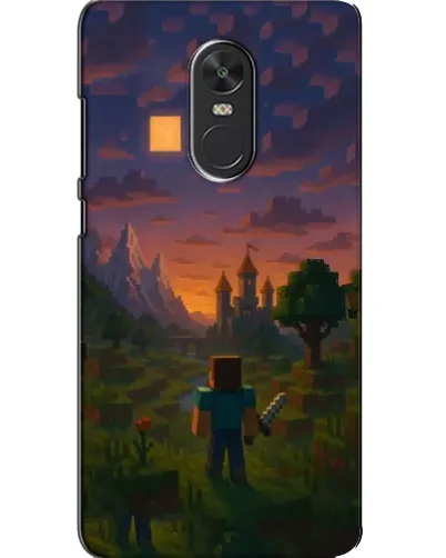 Чехол для Xiaomi Redmi Note 4X с картинкой «Стив у башни»