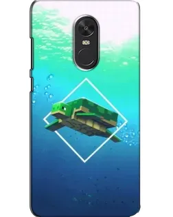 Чохол для Xiaomi Redmi Note 4X з картинкою «Черепаха Minecraft»